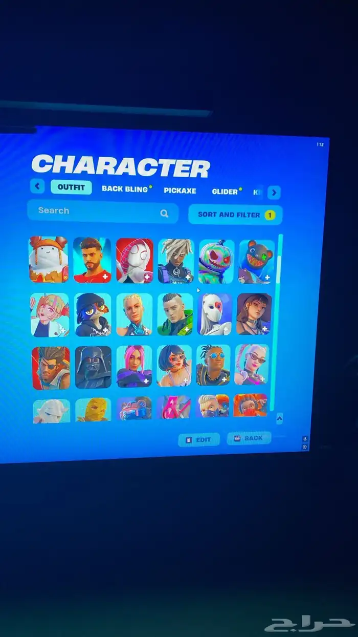 حساب فورت شبه نادر للبيع او البدل 7