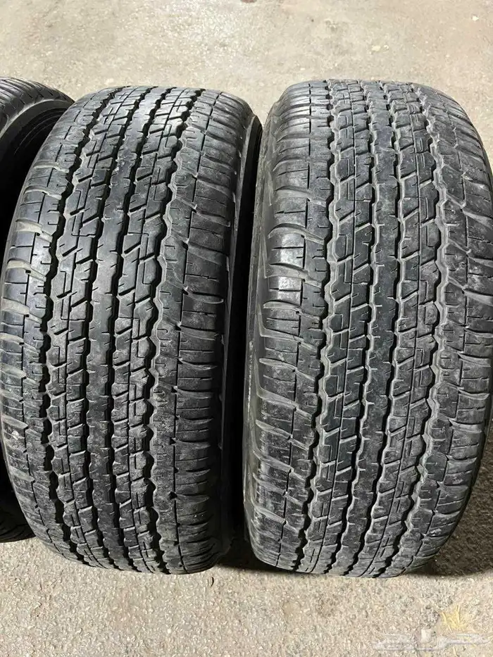 كفرات دنلوب ياباني مقاس 285 60 18 3