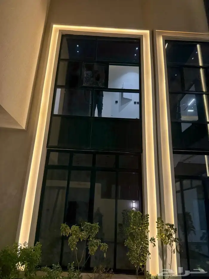 تضليل مباني عازل للحراره تظليل وجهات مباني ونوافذ 2