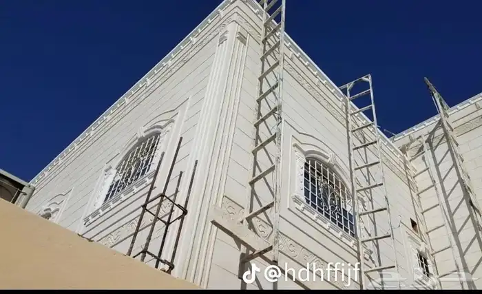 لياسه ملونه وديكورات خارجية بديل الحجر الطبيعي 1