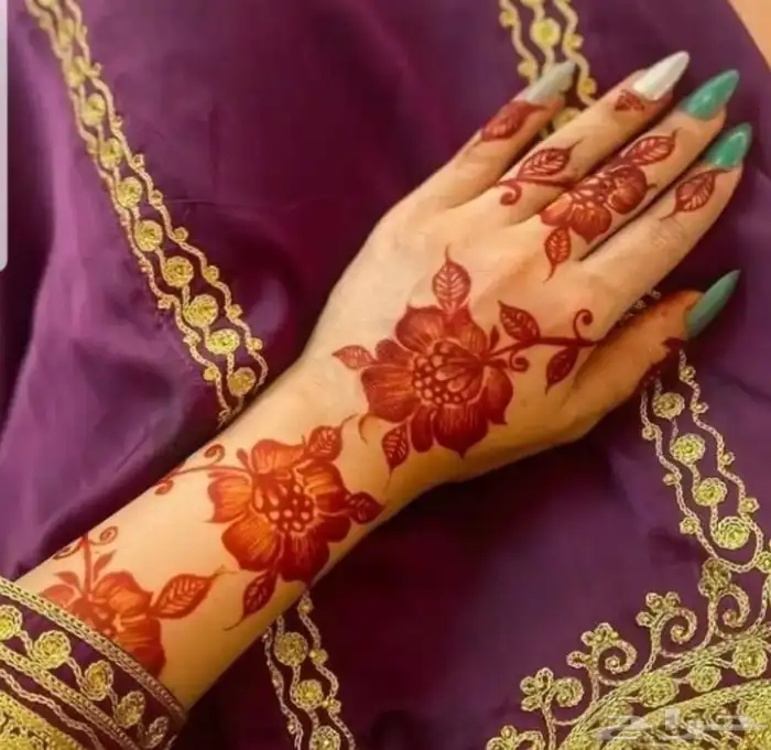 نقاشه الرياض نقش حناء الرياض 9