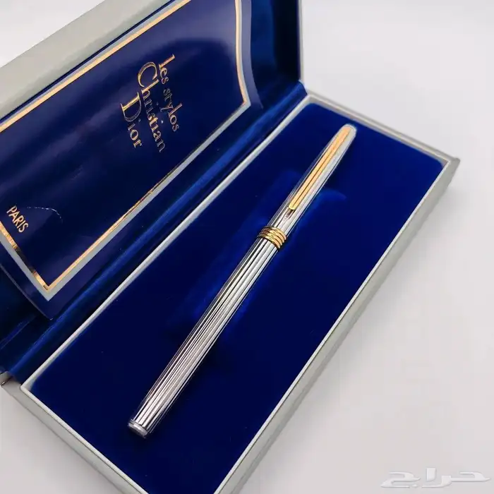 قلم حبر فاخر من كريستيان ديور فضه 925 1