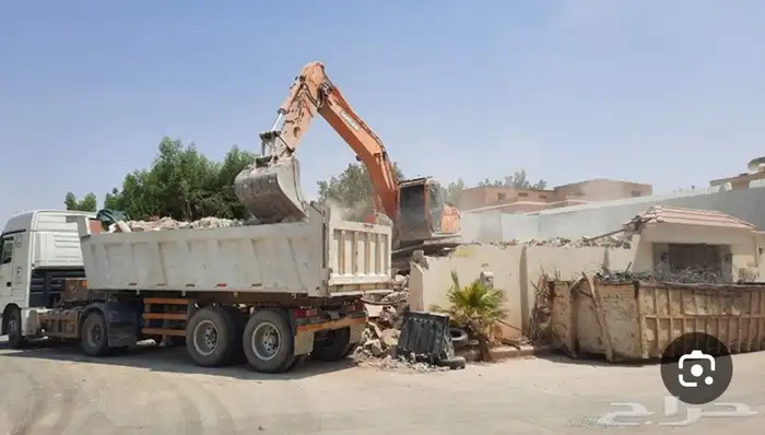 هدم مباني قديمه 1