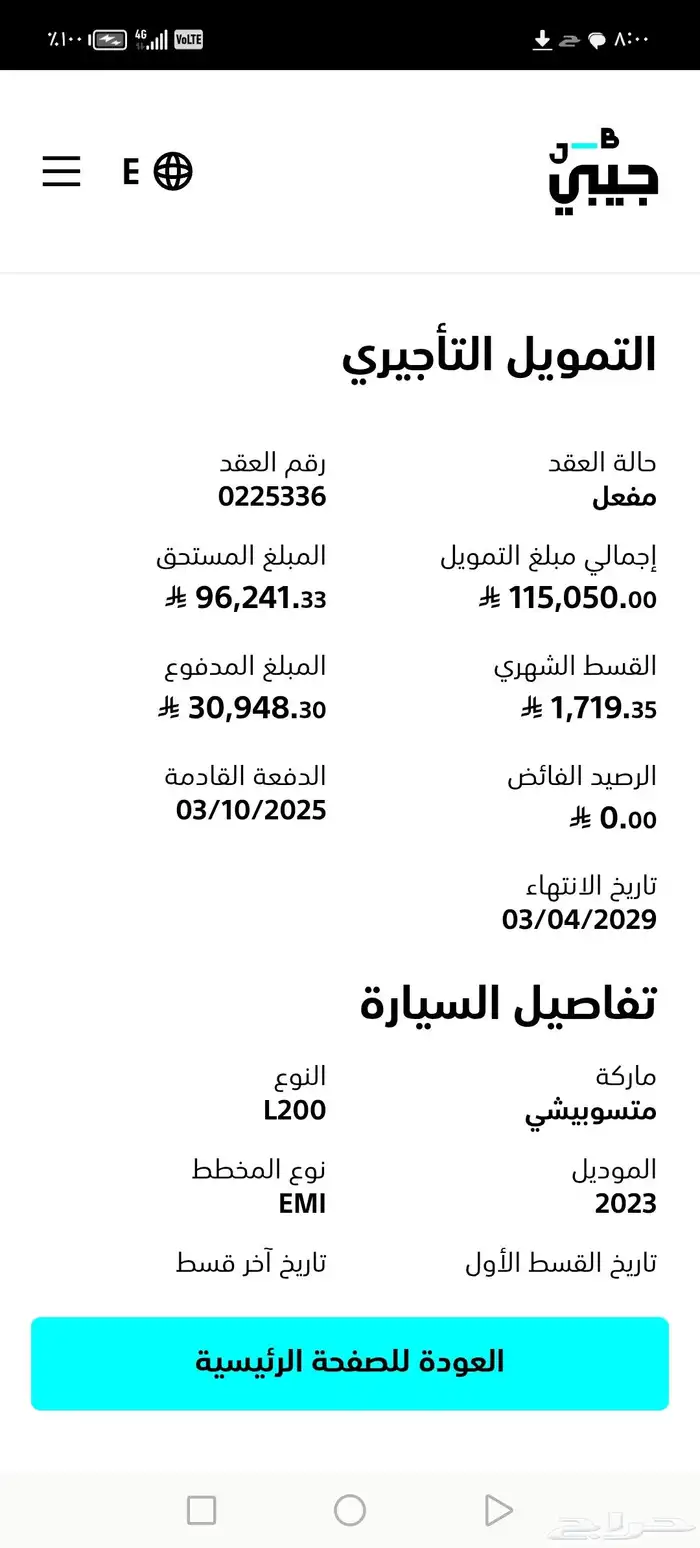 ونيت مستوبيشي ديزل 2