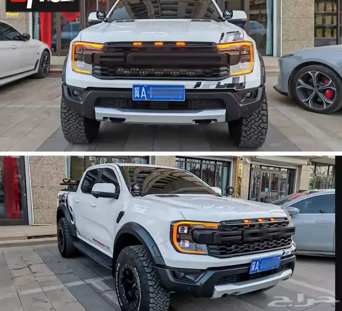 فوارد رنجر2023 2025 تغيير لمبات اليد من ابيض لبتقلي 3