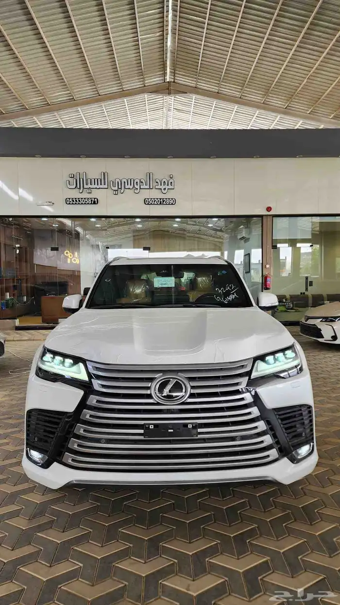 لكزس LX600 BB سعودي ابيض دخليه جملي 2025 ( بطاقه جمركيه ) 9