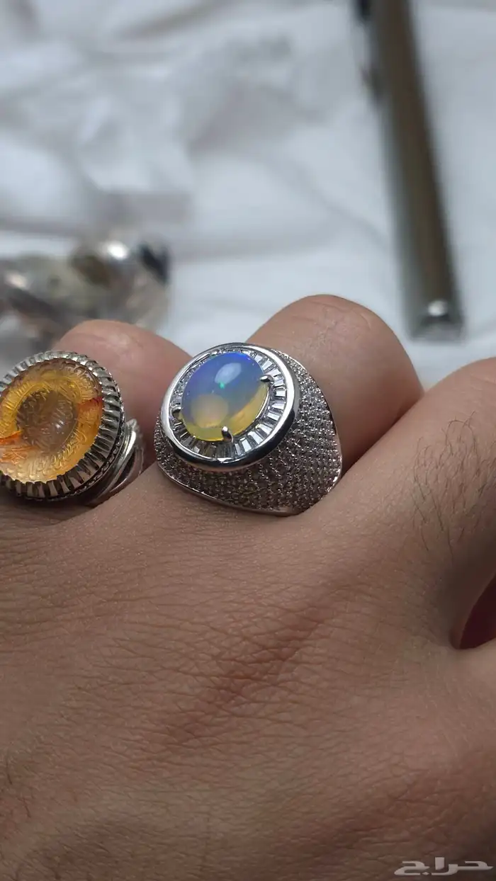 خاتم أوبال وصياغة أنيقه 2