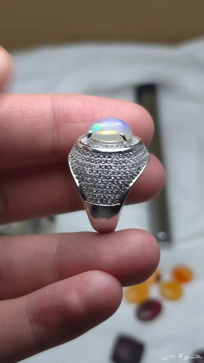 خاتم أوبال وصياغة أنيقه 1