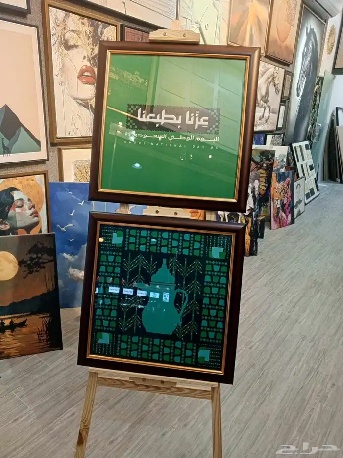 طباعة صور مع إطار خشبي 2
