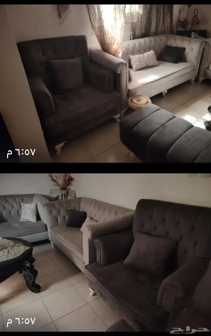 طقم كنب بحالة ممتازة 1
