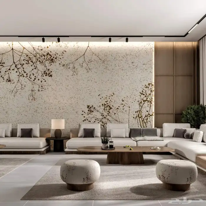 تصميم داخلي احترافي طراز ياباني مودرن 5