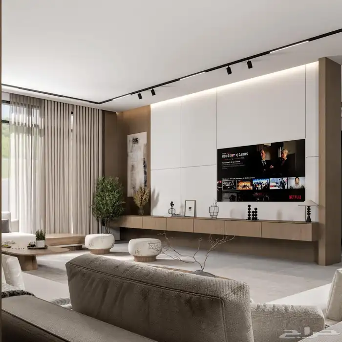 تصميم داخلي احترافي طراز ياباني مودرن 4