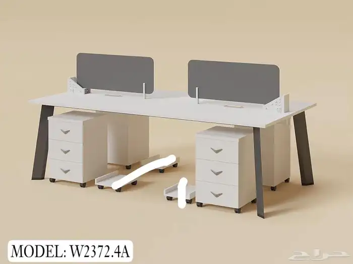اثاث مكتبي محطات عمل لدينا قسم خاص للمشاريع الحكوميه كراسي 12