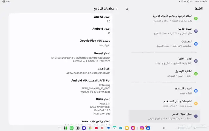 جالكسي تاب galaxy tab S9 ultra 14.6 inch 9