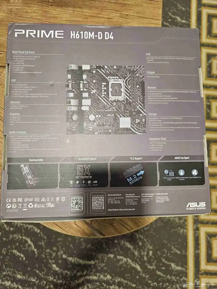 مذربورد اسوس PRIME H610 1