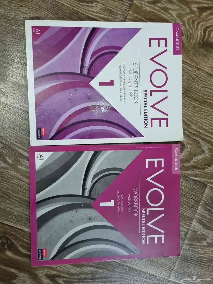 كتب انجليزي evolve 1 evolve 3 0