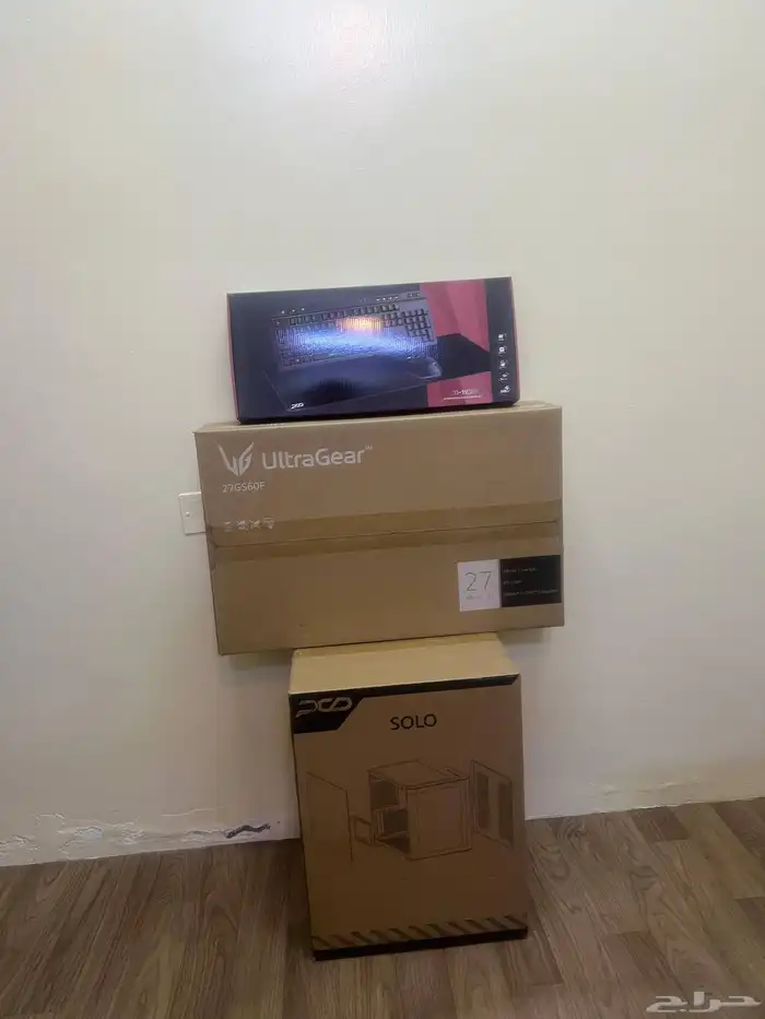 جهاز pc جديد للالعاب لم يستخدم وجديد بالكرتون 1