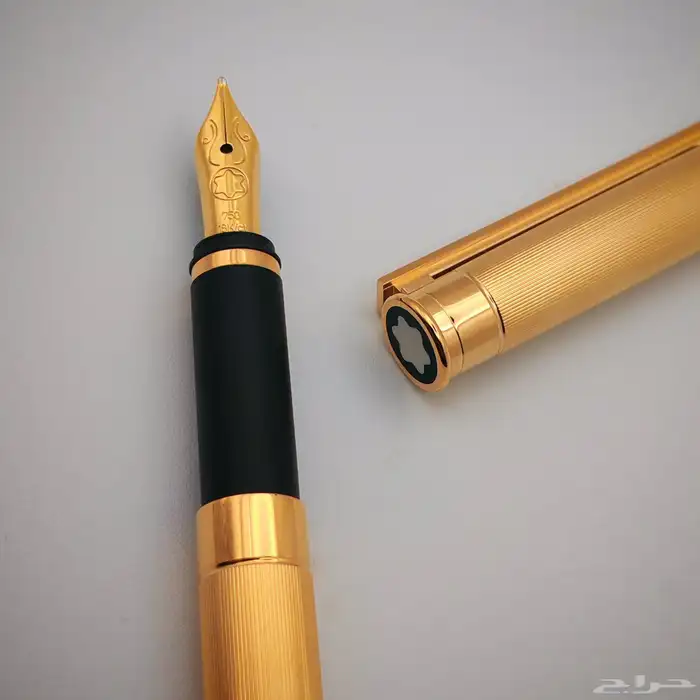 طقم أقلام Montblanc Noblesse Gold Plated فاخر 11