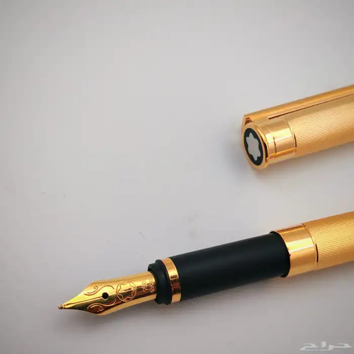 طقم أقلام Montblanc Noblesse Gold Plated فاخر 19