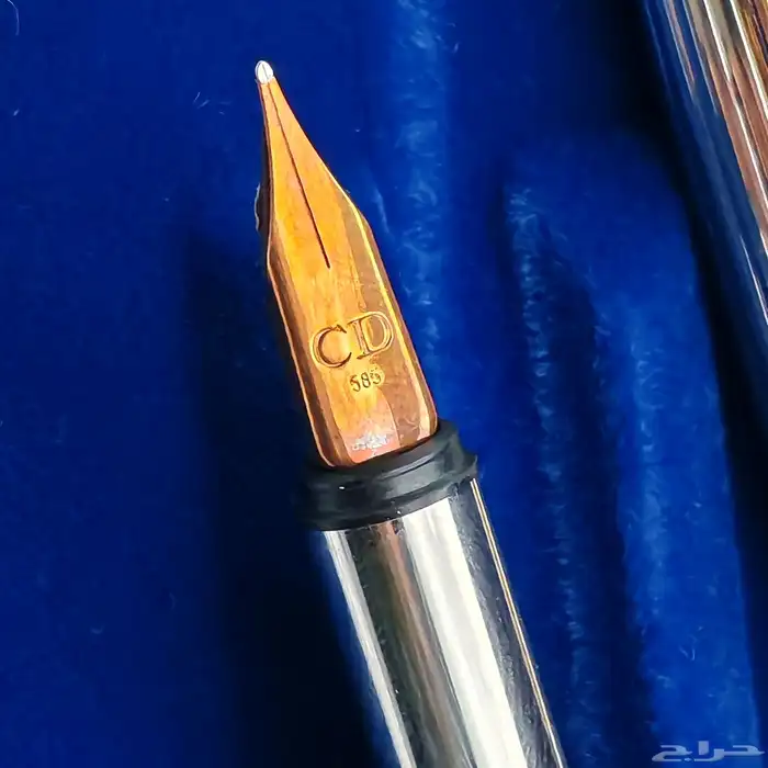 قلم حبر فاخر من كريستيان ديور فضه 925 4