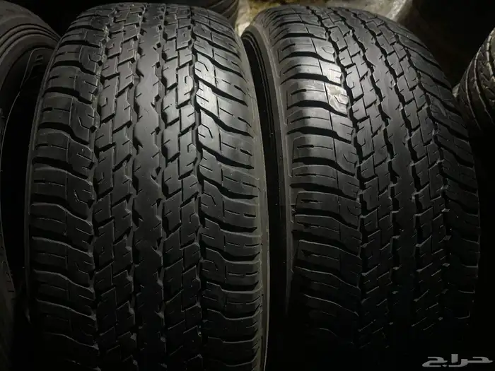 كفرات دنلوب مقاس 265 65 17 وكاله فورشينال وبرادو وهايلوكس 3