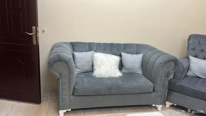 طقم كنب اخو الجديد مع طاولة تلفزيون 1