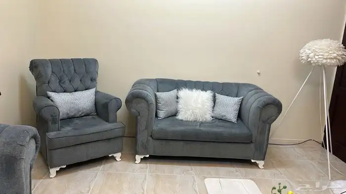 طقم كنب اخو الجديد مع طاولة تلفزيون 3
