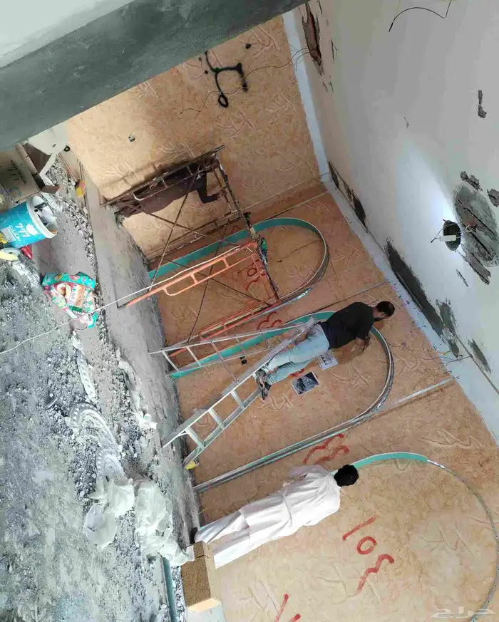 مقاول ترميم وتشطيب للمباني السكنيه والتجاريه في ينبع 4