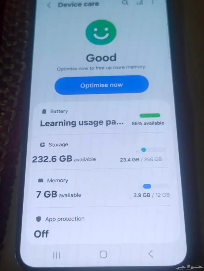 جلاكسي S24 256gb الرام 12 قيقا للبيع 1300ريال فقط 4