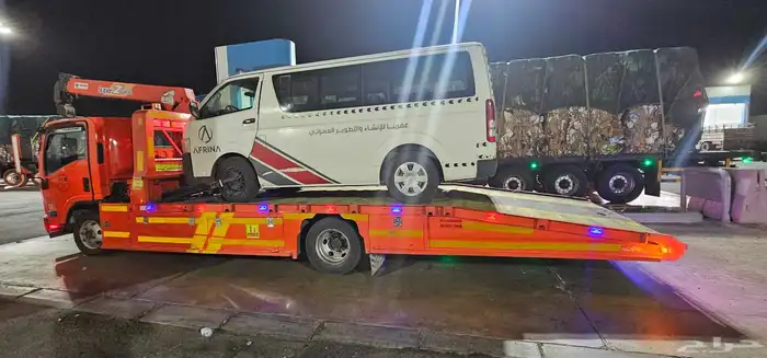 سطحه لنقل السيارات كرين لرفع المعدات 0