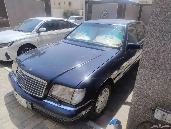 مرسيدس بنز اس 500 موديل 1996 مفحوص مجدد عضلات جديده مرشوش بد 1