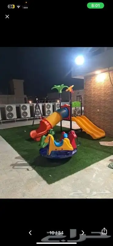 مراجيح وزحاليق تتحمل الأوزان وحرارة الشمس ورطوبة 18
