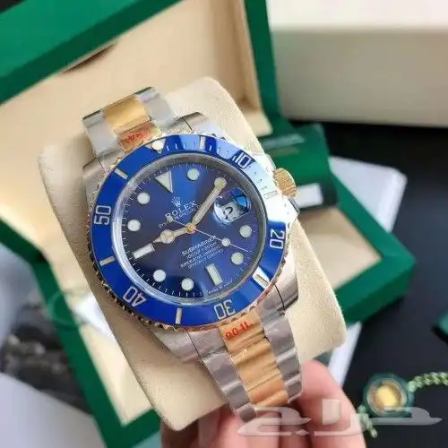 ساعة رولكس رجالي موديل صب مارينا اتوماتيك متوفر مقاسين 40و42 13