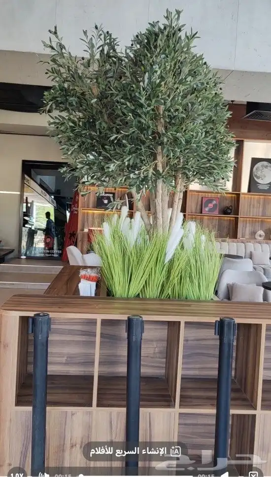 أشجار صناعية كأنها الأصل 1