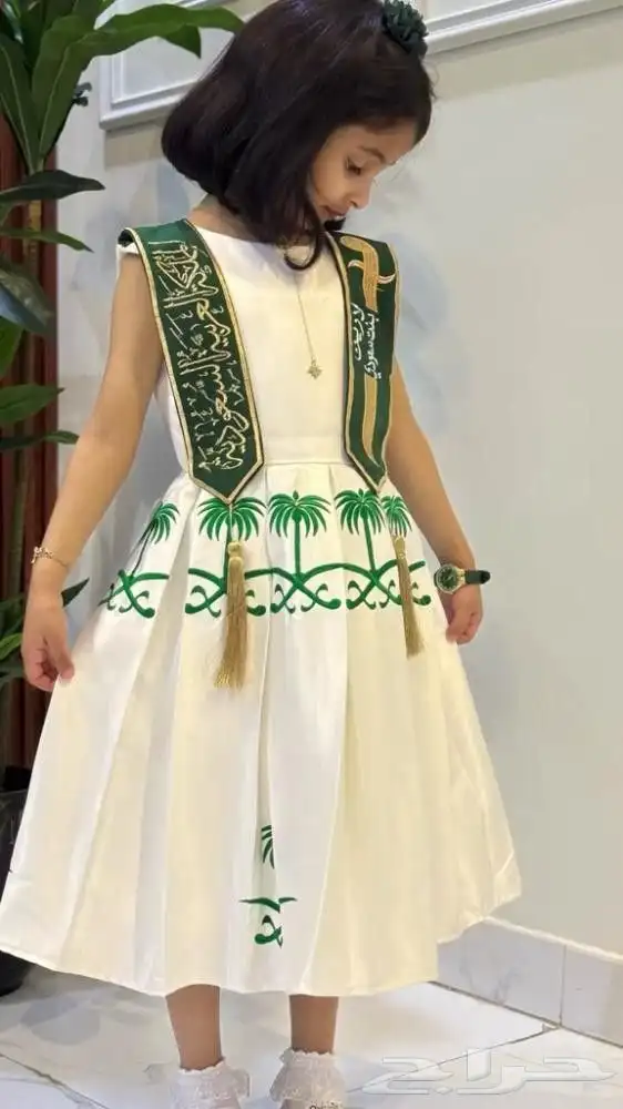 فستان اليوم الوطني أنيق جدا 0