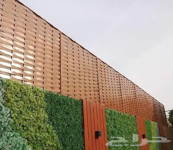 سترة سواتر ساتر سواتر ساتر حوش سواتر ساترحديد خشب شينكو قماش 1