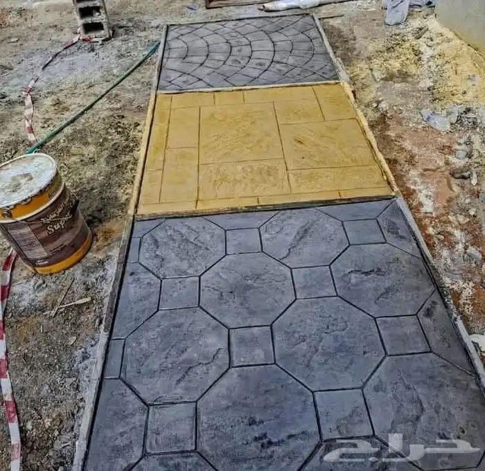 قسم صبات الارضيات. الخراساني المطبوعة صبة مروحة صبة ميزانية 1