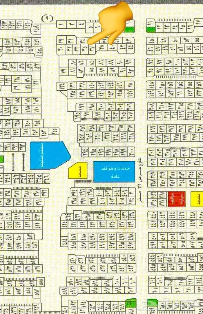 للبيع قطعه ارض في مخطط حي النور 6ج س الجزء ب مس 625م 3
