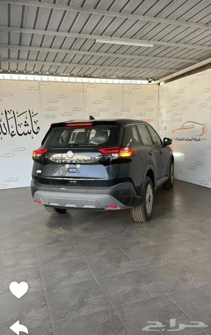 نيسان اكس تريل 7 راكب سعودي بدون دبل 8