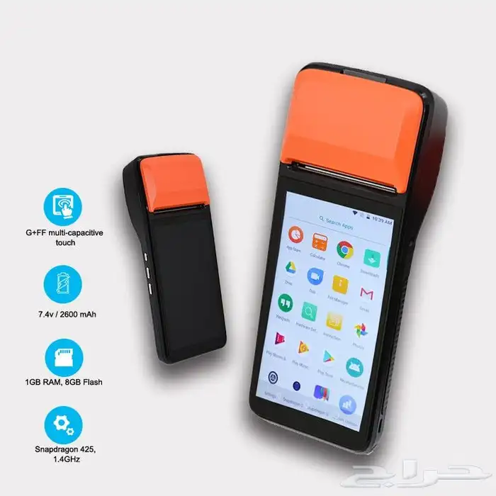 جهاز كاشير ونقطة بيع يدعم NFC و طباعة فواتير 2