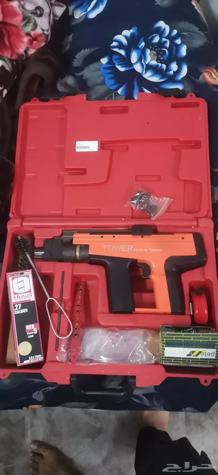 مسدس مسامير جديد مشتغلش قبل كده للبيع 0