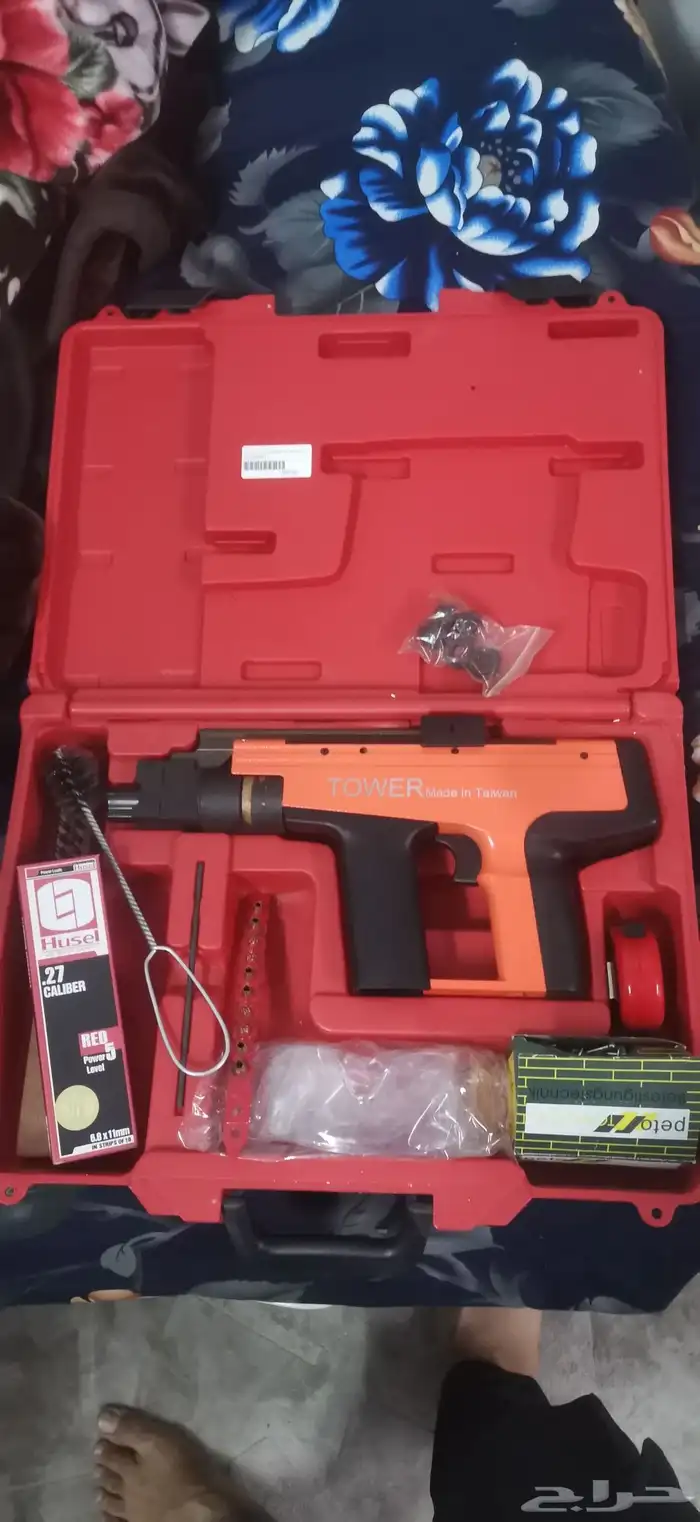 مسدس مسامير جديد مشتغلش قبل كده للبيع 1