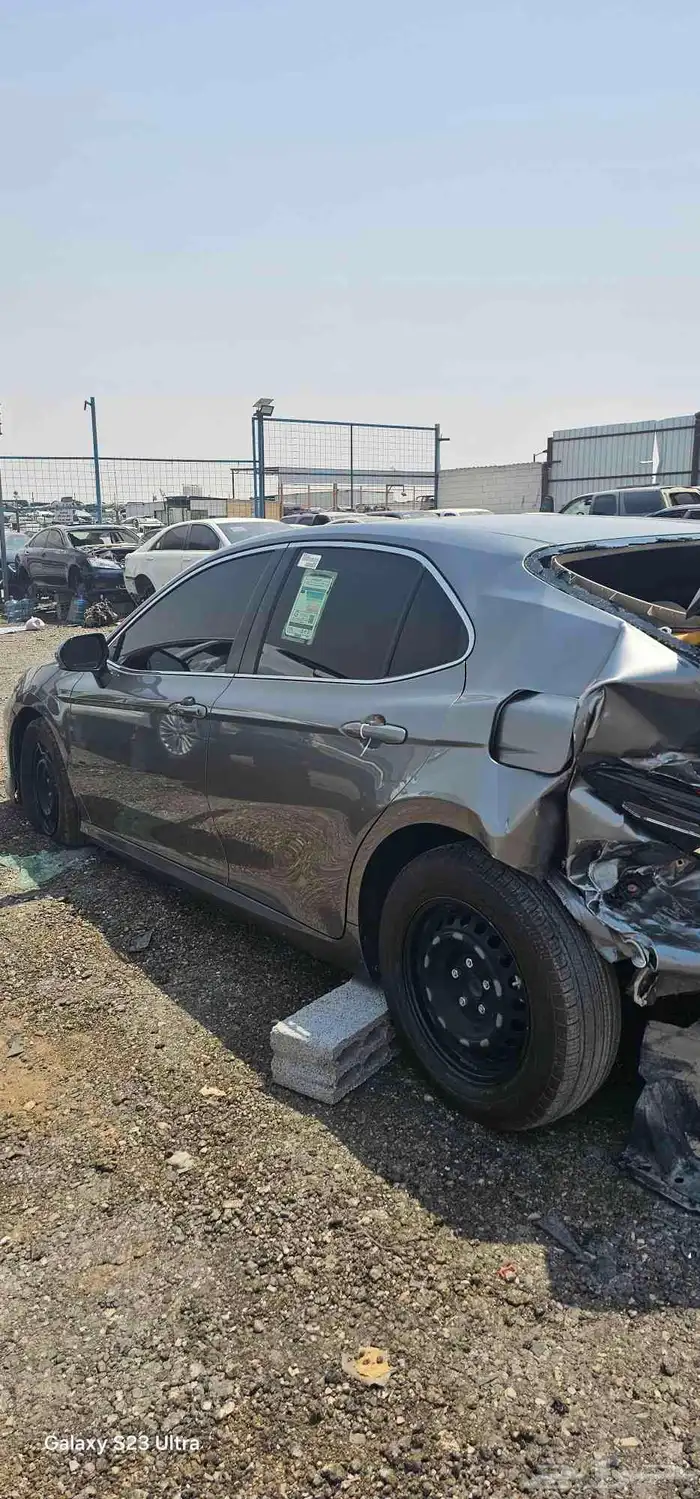 كامري 2022 تشليح قطع غيار مصدوم 0