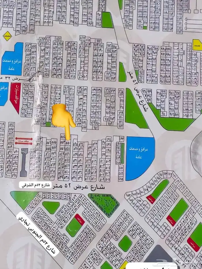 للبيع قطعه ارض في مخطط حي النور 6ج س الجزء ب مس 625م 0