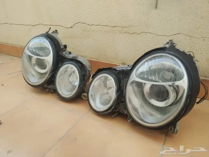 شمعات عدسات زينون ابو عيون W210 4