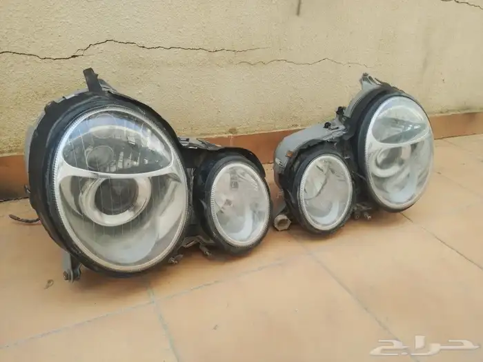 شمعات عدسات زينون ابو عيون W210 5