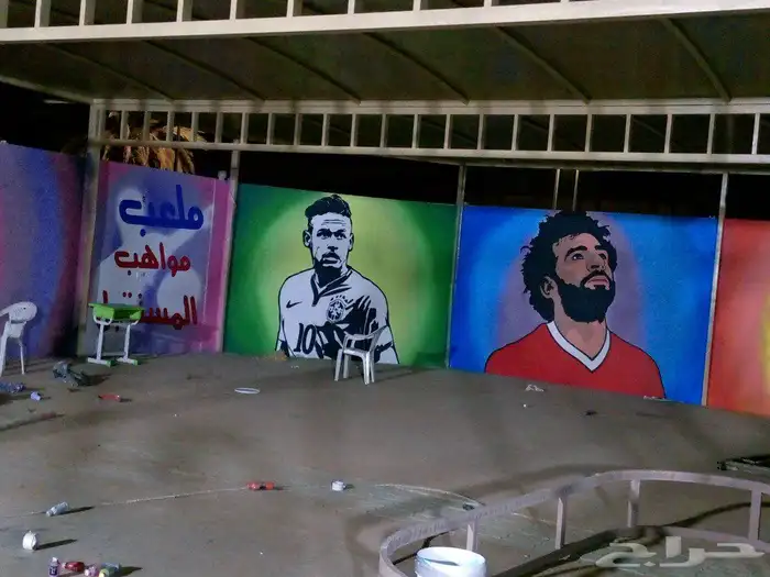 خطاط ورسام جداريات وكافه الإعلانات واللوحات الفنية والإرشادي 11