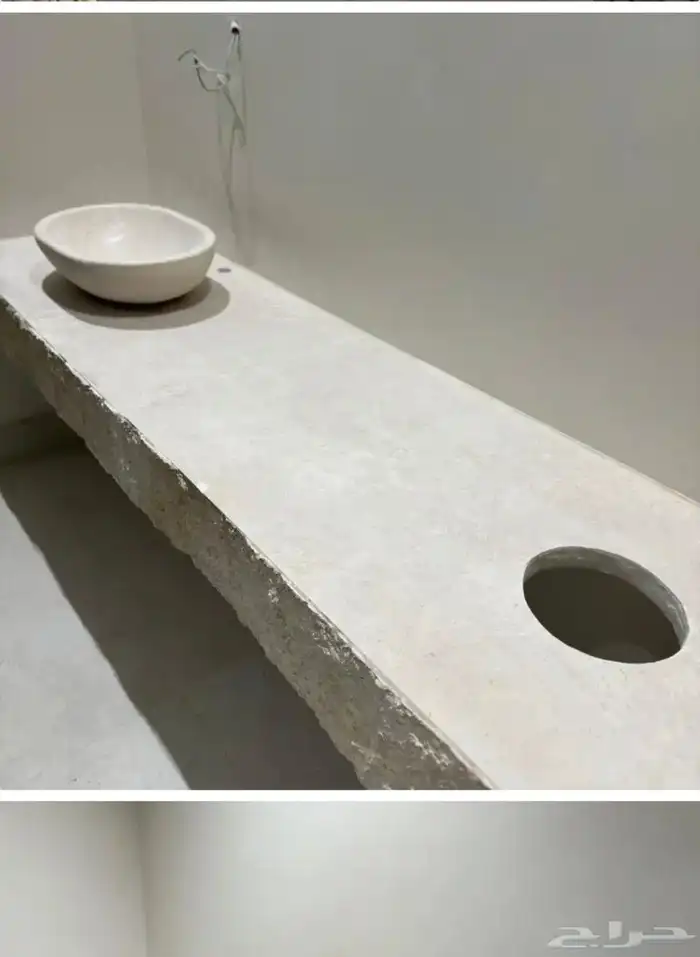 مغاسل حجر طبيعي. 0
