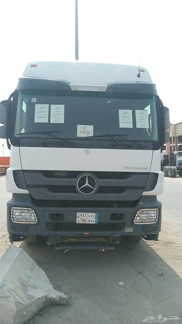 راس مرسيدس جفالي MB3 موديل 2014 ممشى 800 تحت المليون 0