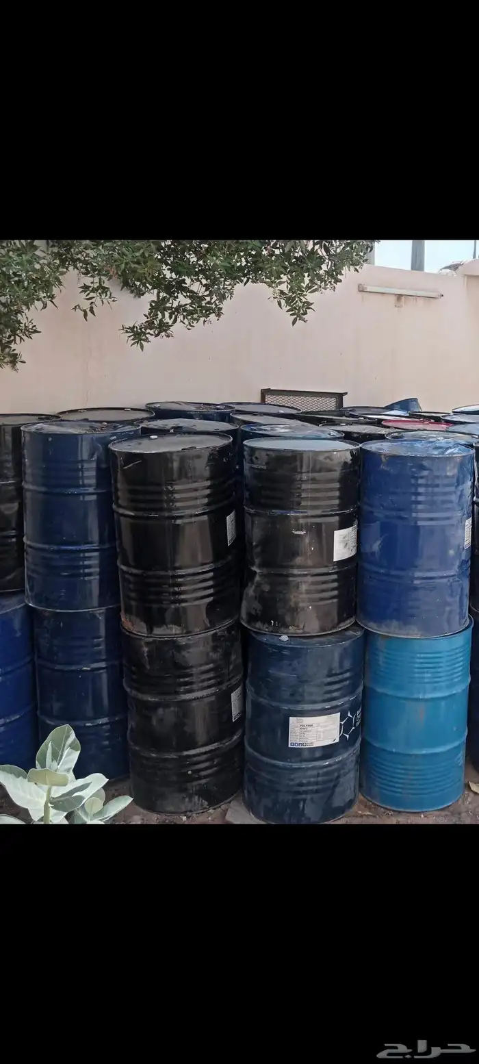 براميل حديد 200 لتر 0